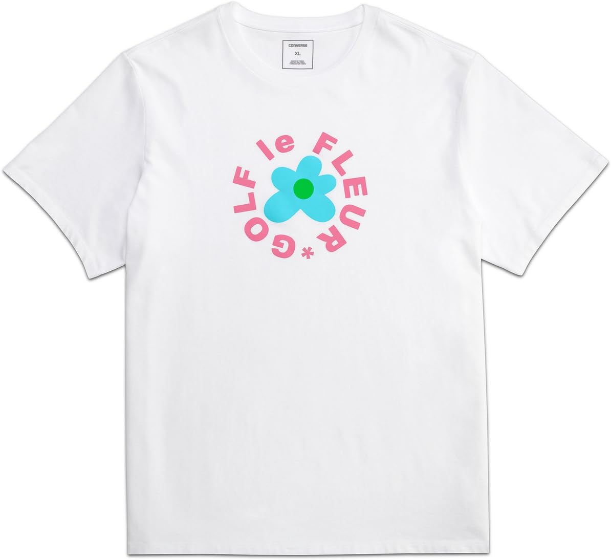HSYZZY Women's Summer Street Printed Tops Cute Short Sleeve Casual Teen Girls Tees T Shirts White
