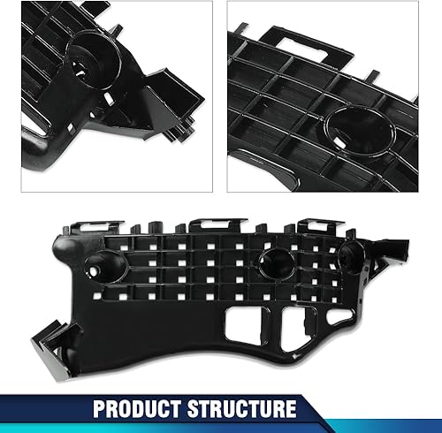 Miniatura 443 de PIT66 Soporte de parachoques delantero compatible con Hyundai Sonata 2011-2015 2 piezas soporte de parachoques delantero izquierdo y derecho