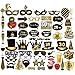 Comius 30 Anni Compleanno Photo Booth Props, 59 PCS DIY Photo Booth Accessori per la Sua o la Sua Celebrazione 30 Compleanno Cabina Fotografica Puntello