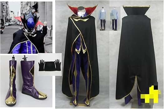 ☆新品☆　コードギアス ルルーシュ 仮面 コスプレ衣装 コードギアス 反逆のルルーシュ コスプレ衣装 ルルーシュ 全
