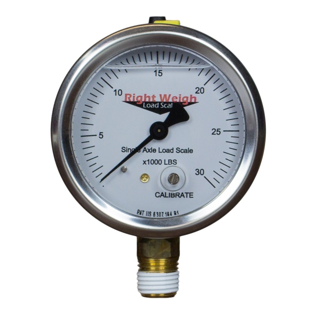 Buy 25030LM SingleAxle LiquidFilled Exterior Analog Axle Load Scale