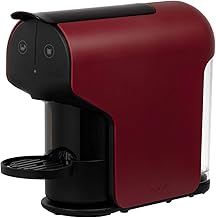 Delta Q Quick Espresso Capsule Machine – Color Red - Compact 0.8 L, Capsule System