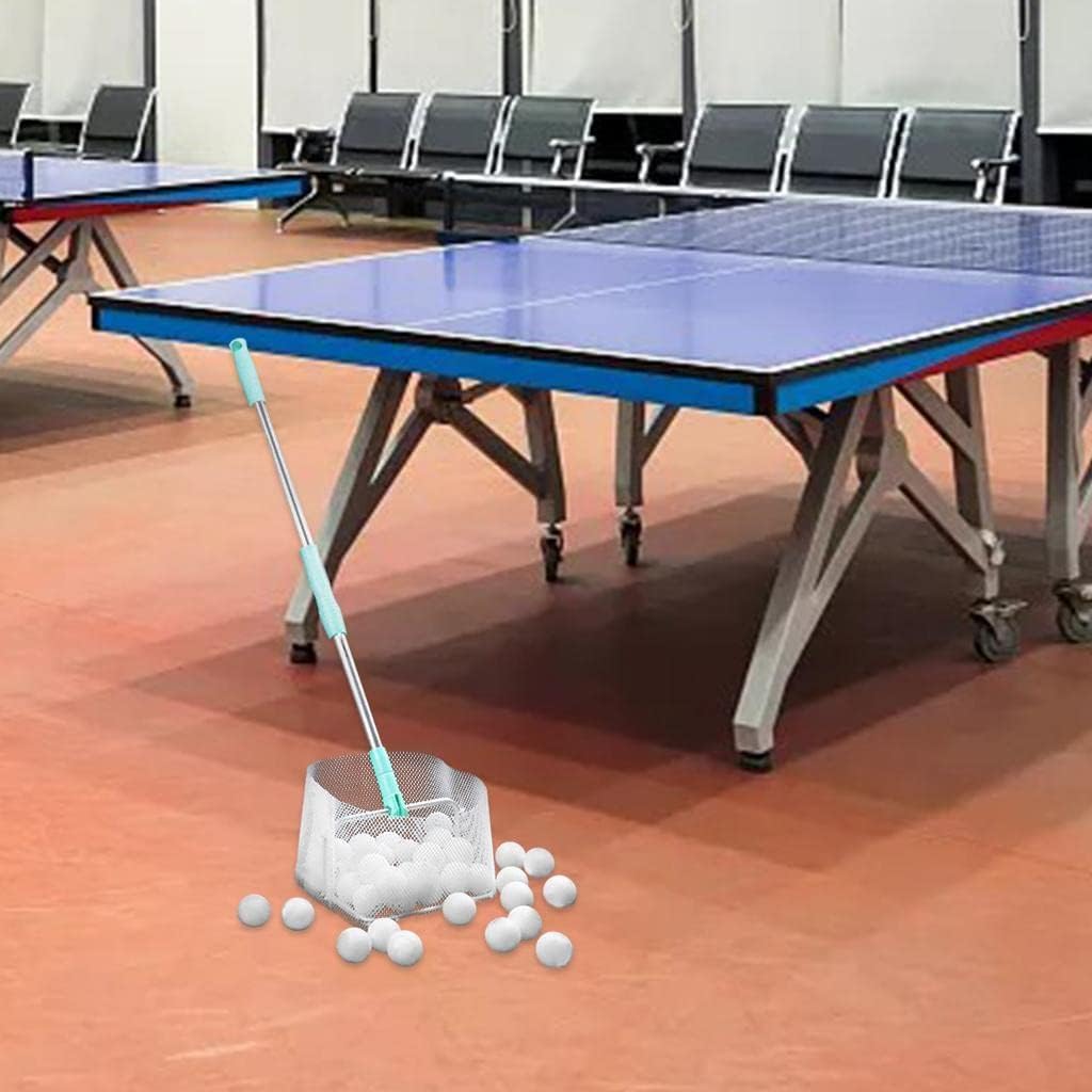 SM SunniMix Table Tennis Ball Picker Upper Pingpong Ball Picker Pick Up Net Accessories