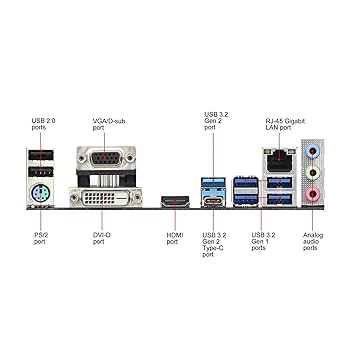 ASRock B450M PRO4 R2.0 Micro ATX Motherboard AMD Ryzen support.