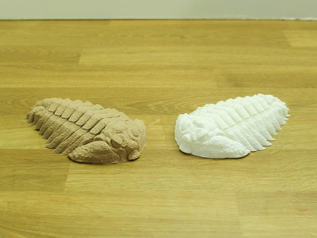 Trilobite Friendly Fidget – Unique Stress Relief and Desk Accessory (Heat Orange to Yellow)