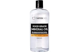 Thirteen Chefs Mineral Oil for Cutting Boards and Butcher Blocks