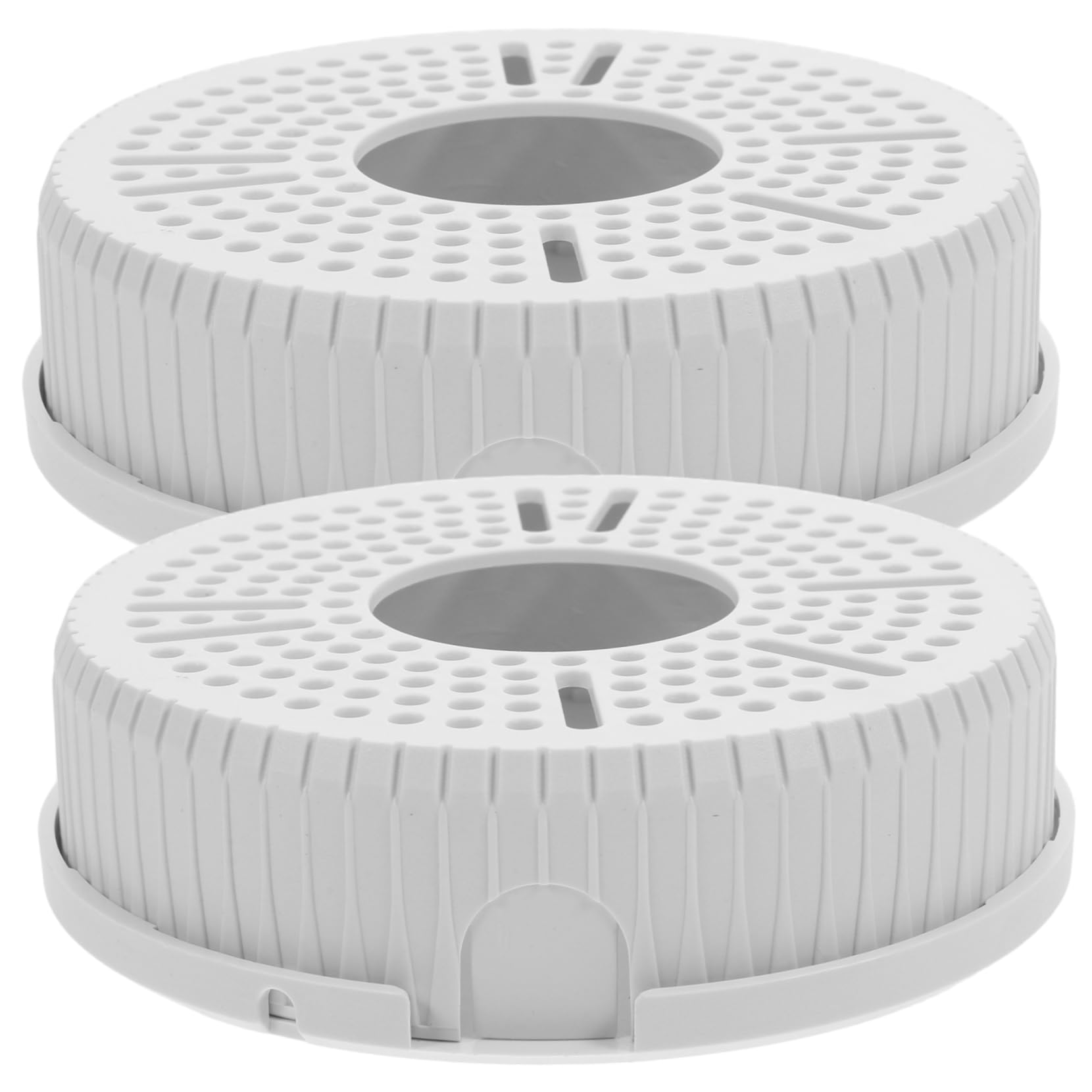 Alipis 2pcs Outdoor Security Camera Mount Plastic Ceiling Bracket Cable Protector Wall Mount Rack for Home Business Office