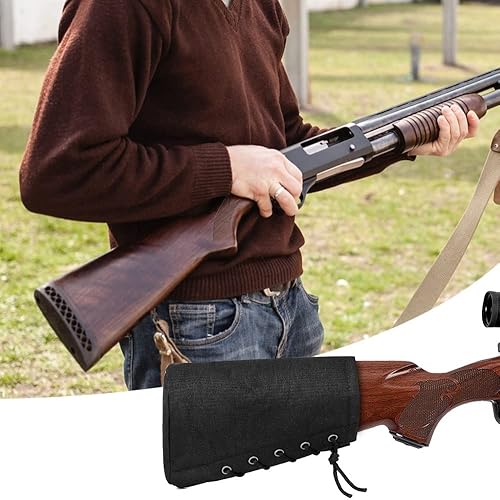 Miniatura 5 de DONGKER Almohadilla de retroceso para escopeta, almohadilla de retroceso para rifles, escopetas