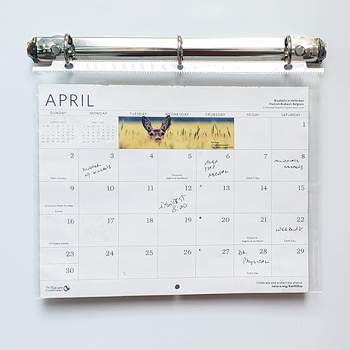 Miniatura 3 de Louie - 3 anillos magnéticos colgantes de hojas sueltas para una organización útil en refrigeradores, archivadores, estantes industriales y muchos