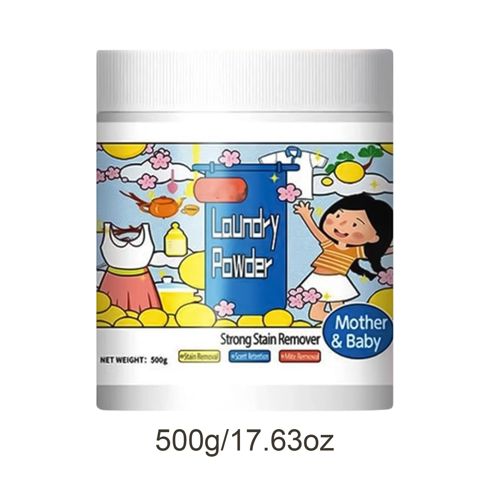 Lessive en Poudre - Nettoyage Profond en Toute Sécurité Formule Ultra Concentrée et Douce | Poudre À Oxygène Polyvalente Pour Détacher Les Taches,pour Tissus Sensibles Lavage de Draps Intérieur Maison