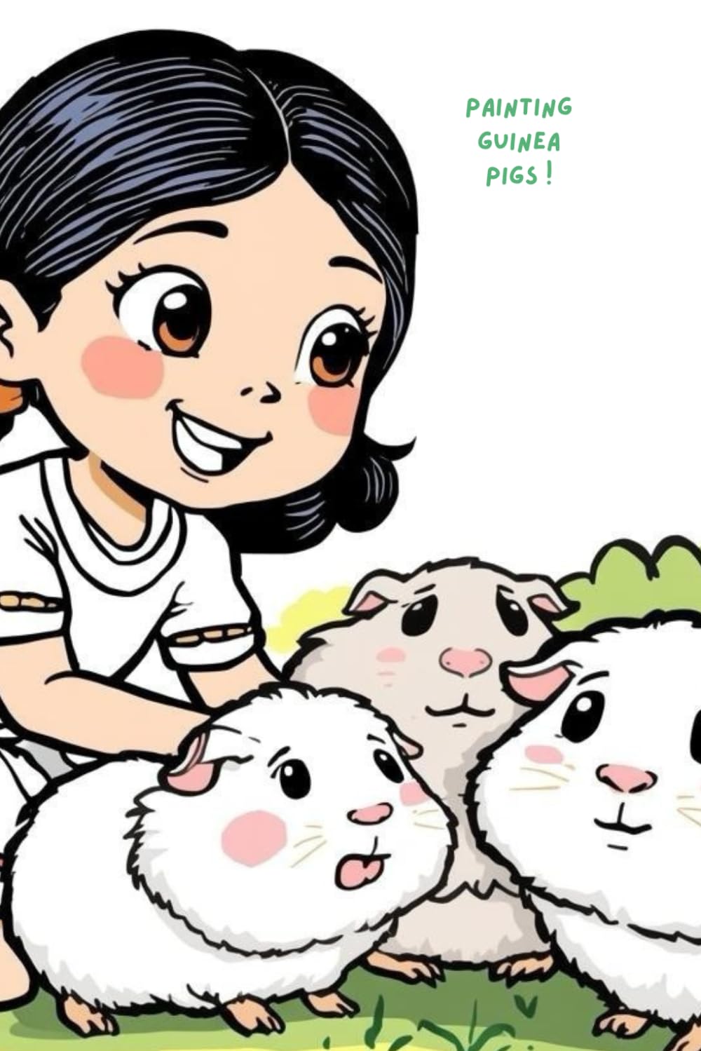 painting guinea pigs