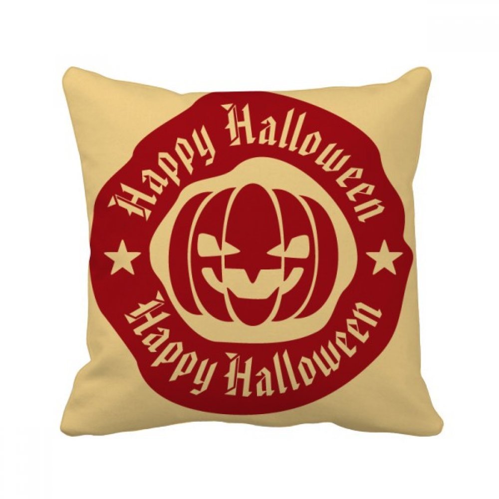 Coussin Halloween crâne multicolore pour transformer l'ambiance de votre salon