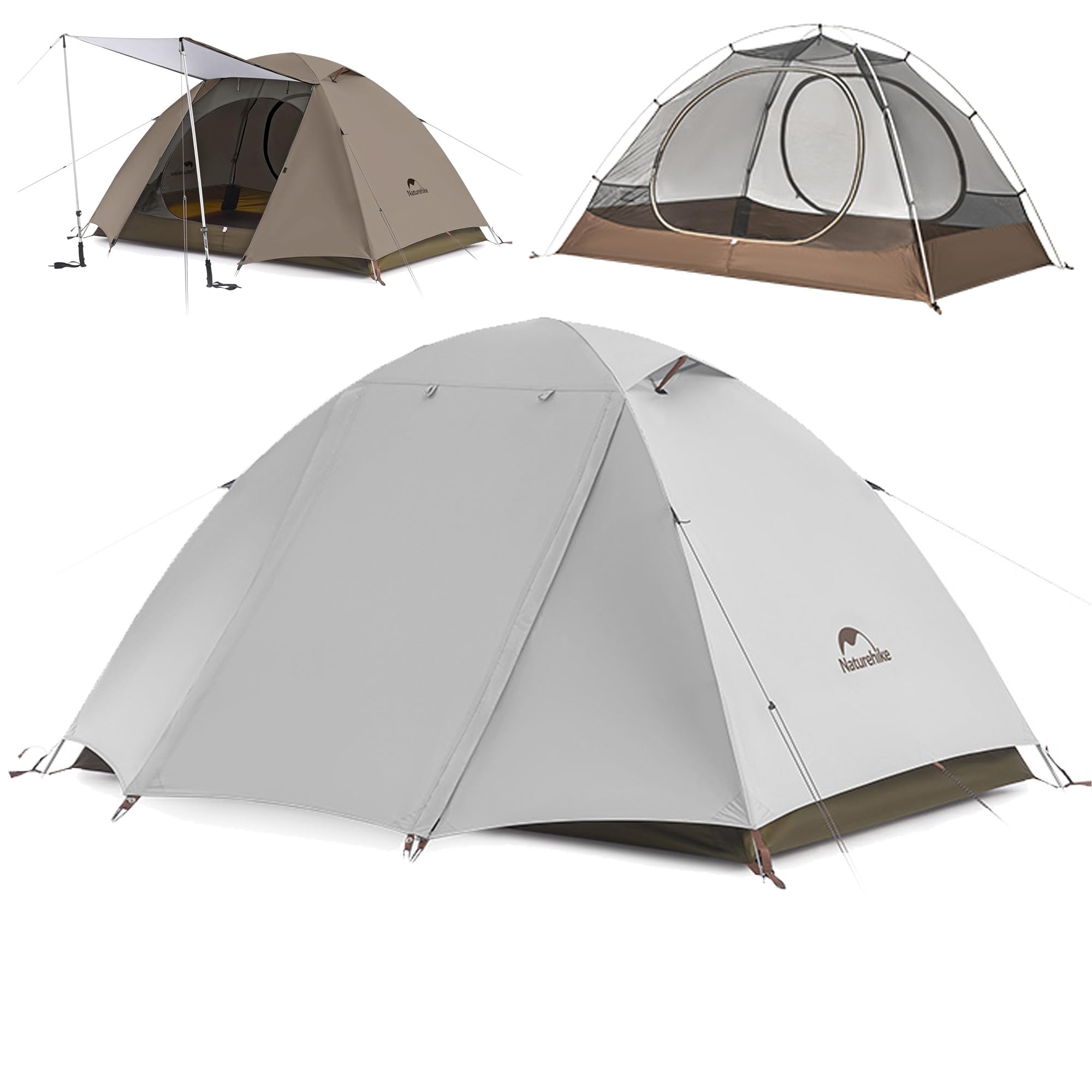 Amazon.co.jp: Naturehikeクラウドリバーテント - 2~3人用 軽量バック