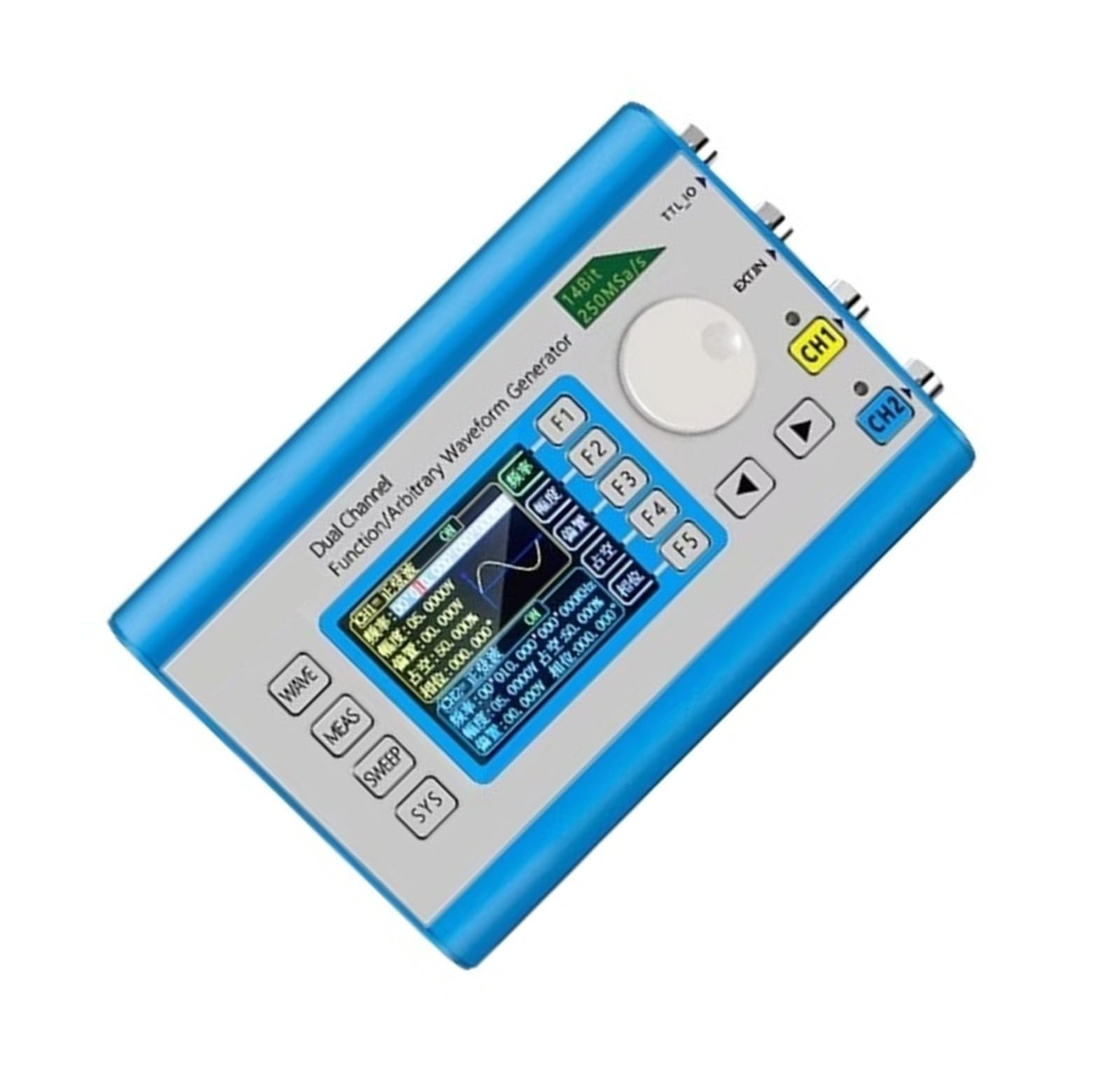 Generador de formas de onda arbitrarias de doble canal FY6300-60M