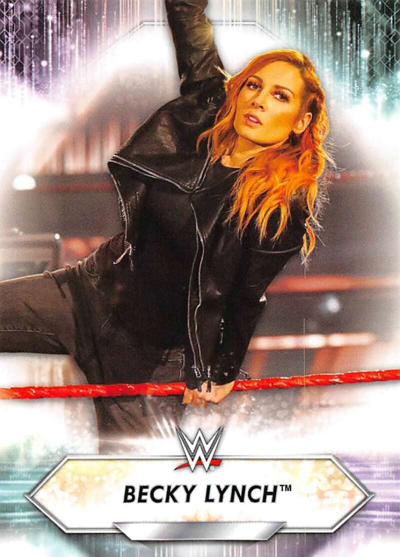 Amazon.com: 2021 Topps WWE #100 Becky Lynch Official World