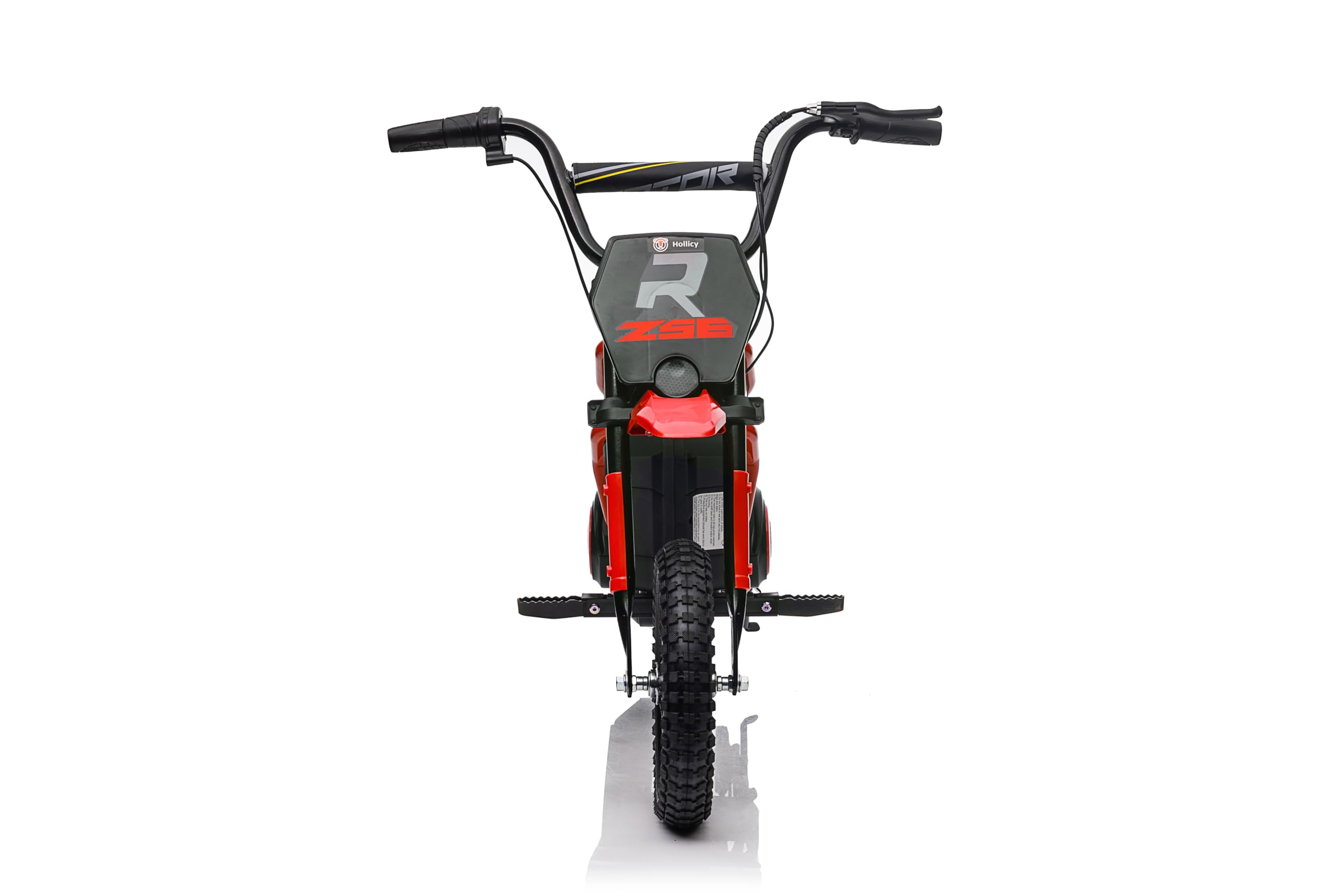 FINOOS Motocicleta Eléctrica Niños, Moto Eléctrica con Motor de 350W, 2 Modos de Velocidad de 8/16 KMH, 20km de Largo Alcance, Neumático de 12'', Moto Cross para niños de 3 a 8 años (Rojo)