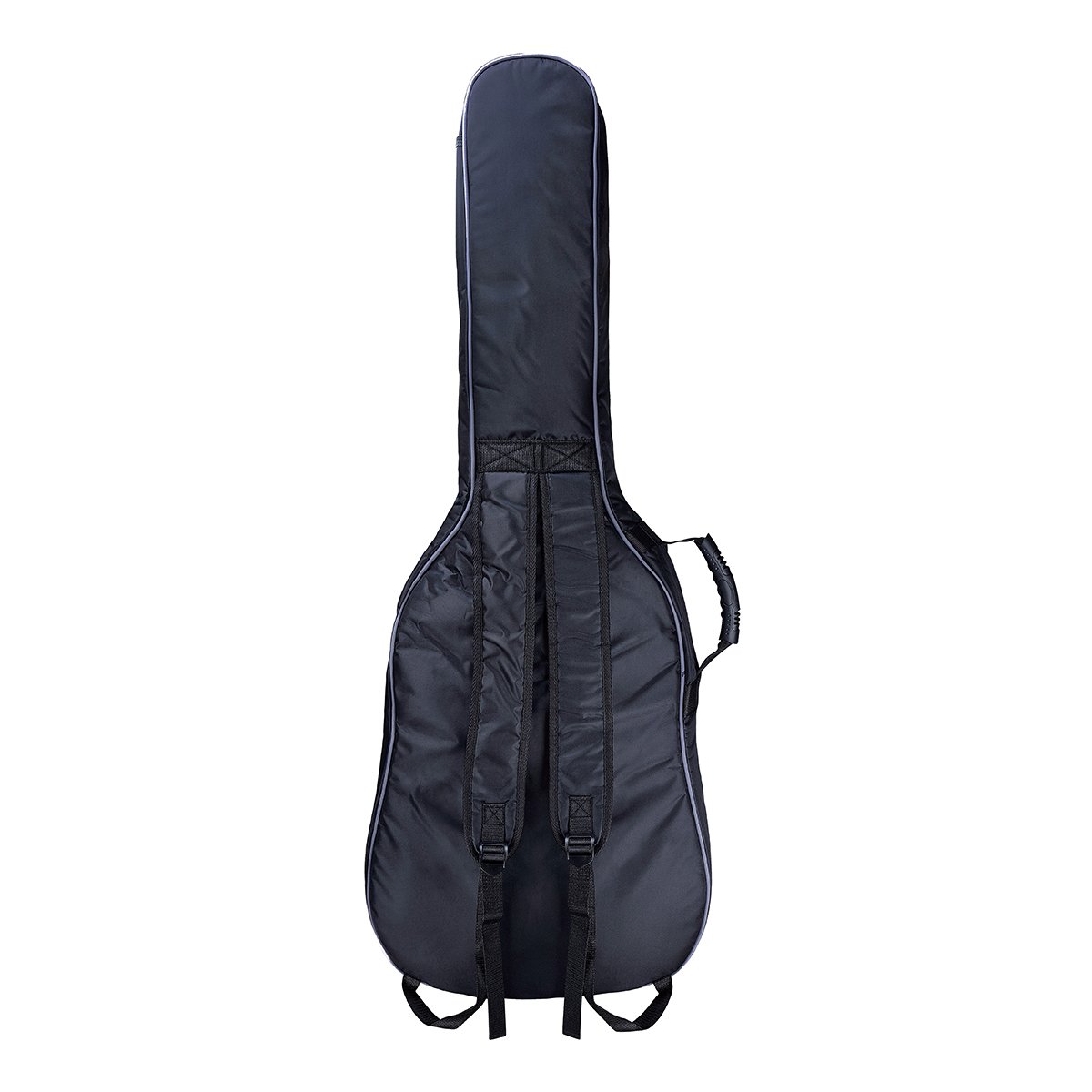 Soundsation PGB-10 AG - Custodia per chitarra acustica 111 x 43 x 13 cm, colore: Nero/Grigio