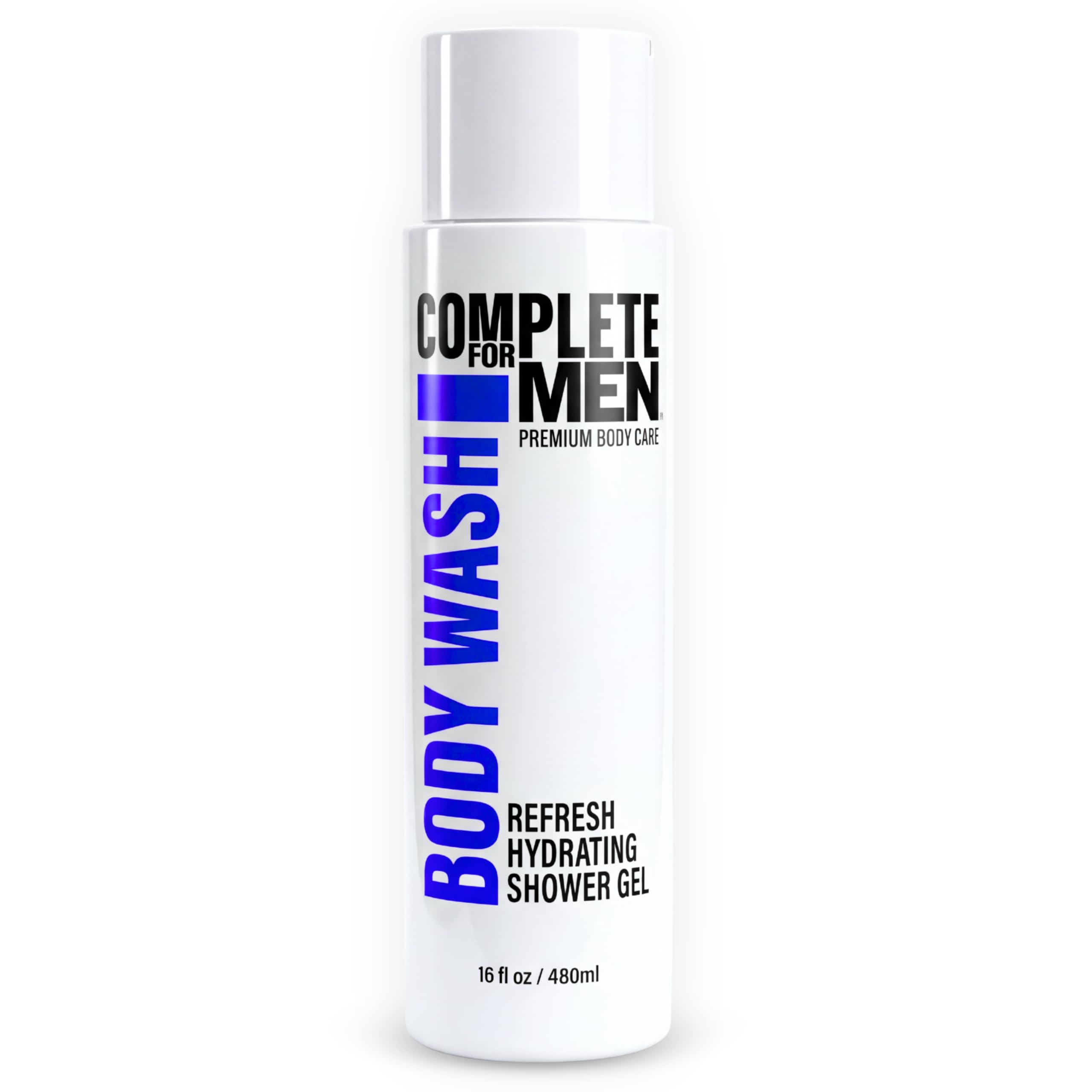 Hydrating Shower Gel for Men Sulfate-Free Mens Body Wash Natural Shower Gel - Moisturizing Body Wash for All
