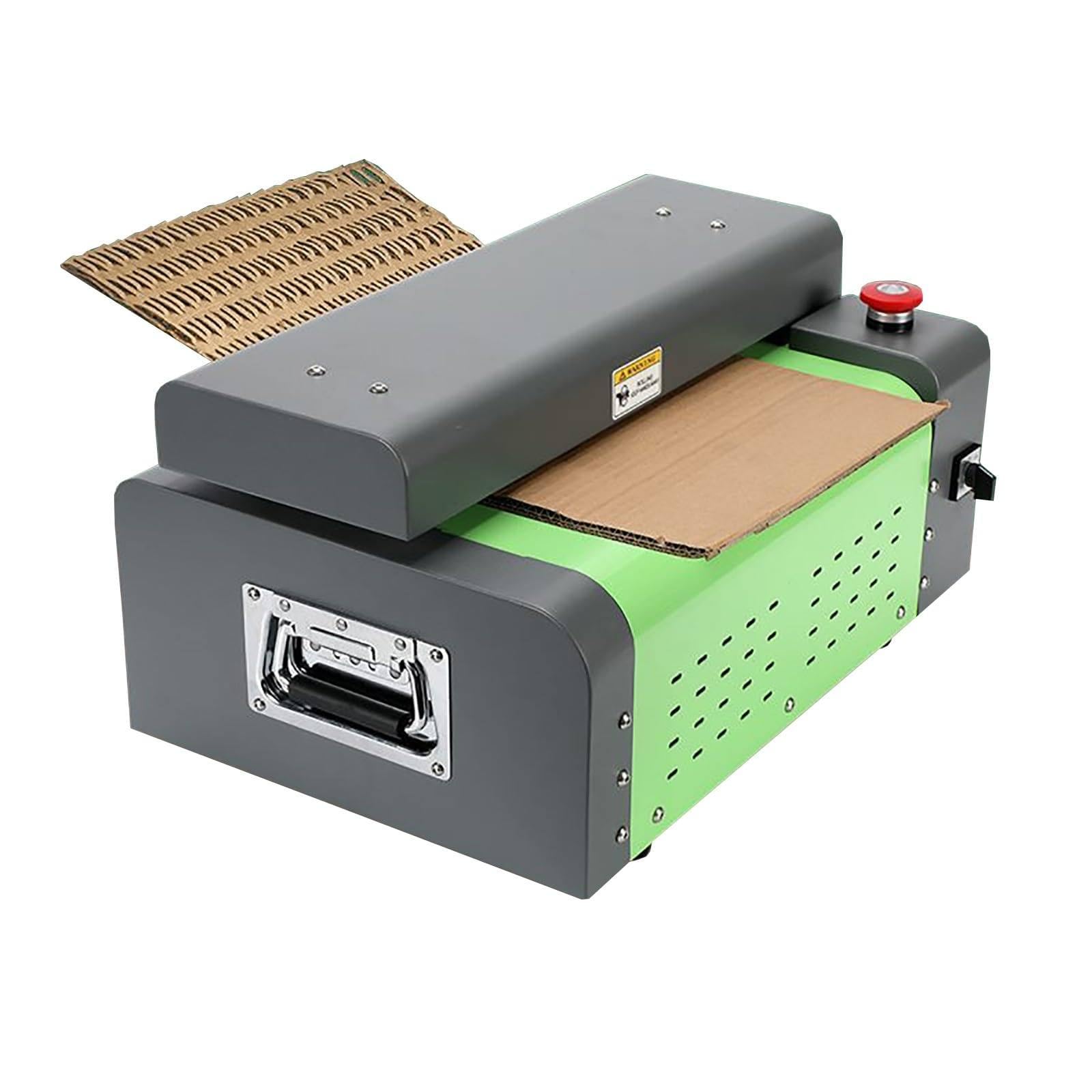 Trituradora de cartón reciclable, Herramienta para Cortar Cajas de cartón Ondulado, Ancho de Corte de 325 mm, Material de Relleno y Embalaje para envíos