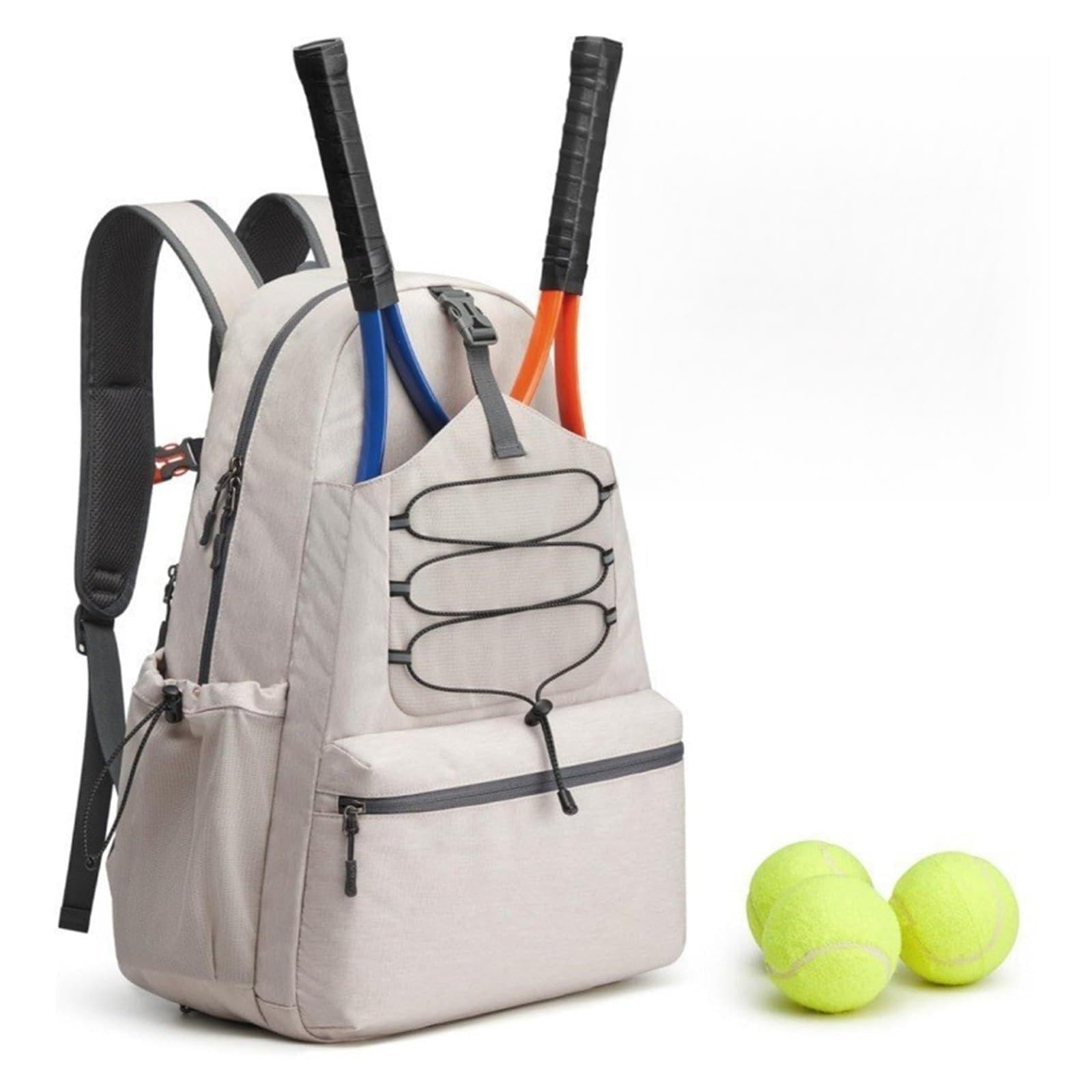 Borsa Da Tennis Zaino Uomo E Donna Di Grandi Dimensioni Può Contenere 4 Racchette Dispone Uno Scomparto for Le Scarpe