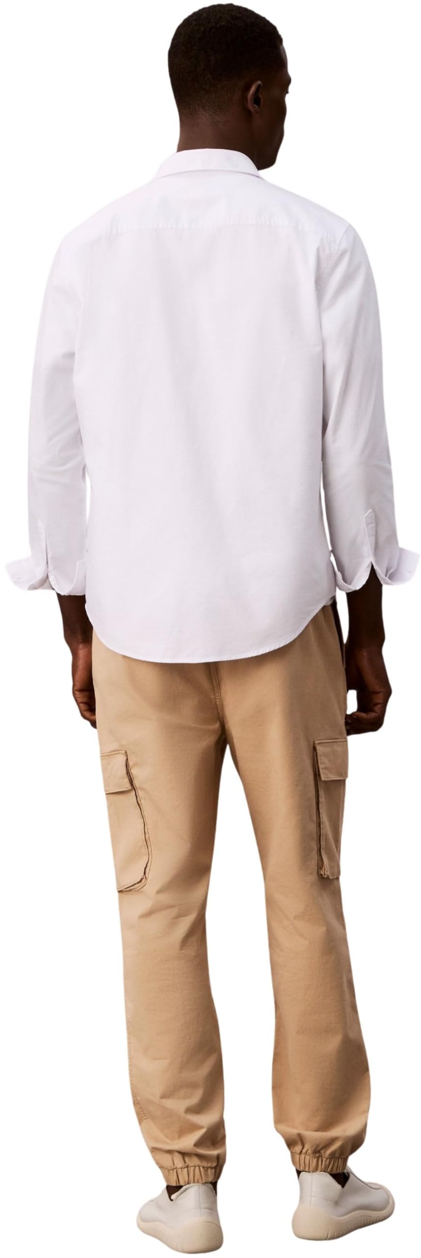 Calvin Klein Uomo Pantaloni Cargo Comfort Cotton Skinny Fit