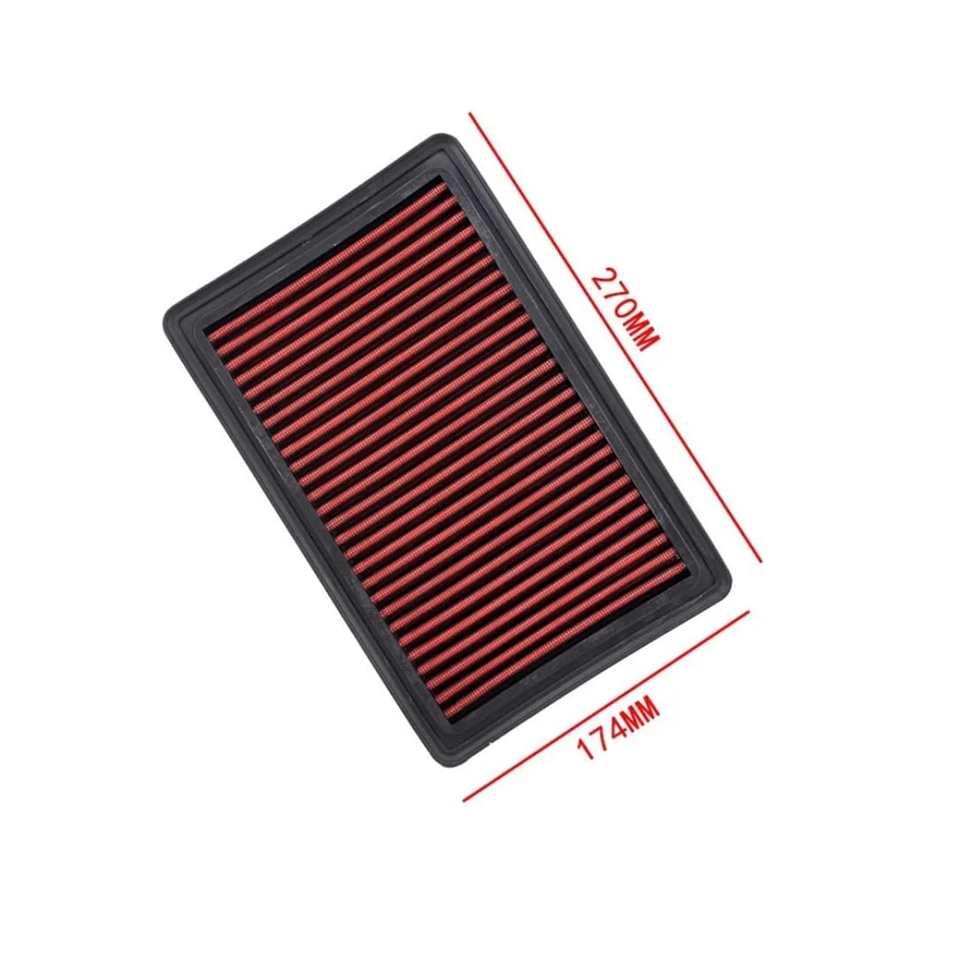 Oulesh Filtro de Aire para Hyundai Santa Fe 2.2 2.7 3.3 2005-2010 Tucson 3.3 2007, Filtro de Aire Lavable de Alto Flujo para automóvil 28113-2B000