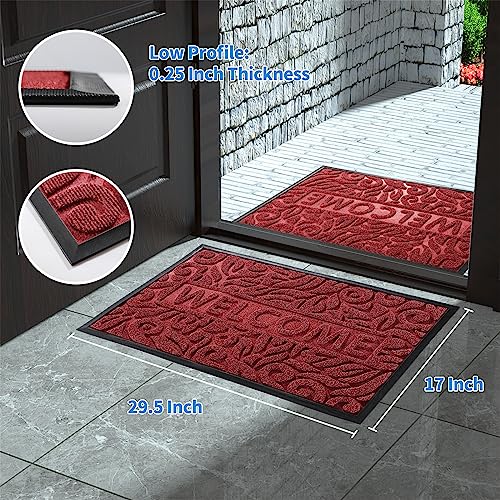Yimobra Welcome Door Mat Outdoor Indoor thumb #7