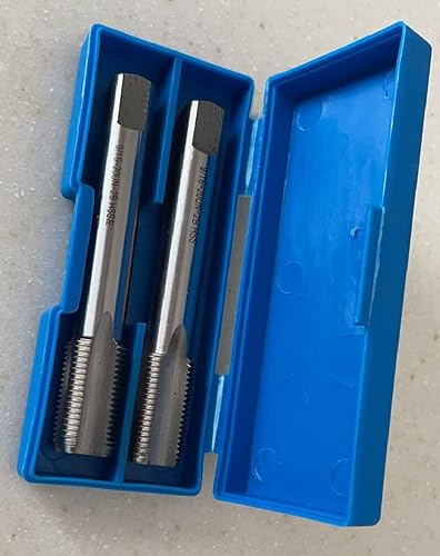 Miniatura 6 de Kit de reparación de roscas de pedal de bicicleta juego de grifo de rosca para mano derecha e izquierda 916 x 20 TPI para manivela herramienta de