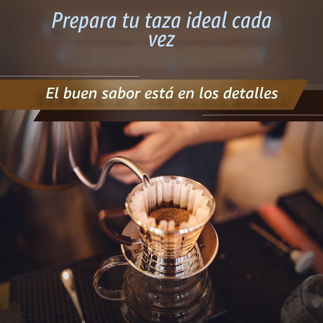 A5Molinillo de café eléctrico de muelas,versión con batería,negro | Recargable por USB, con muelas cónicas de acero inoxidable de 53 mm, para espresso y café de filtro