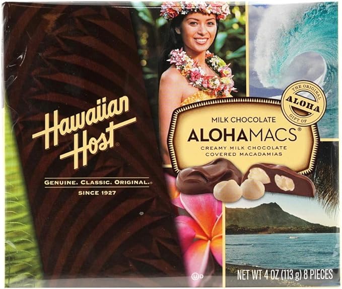 Amazon Hawaiian Host Milk Chocolate AlohaMacs 4 ハワイアンホスト ミルクチョコレートアロハ