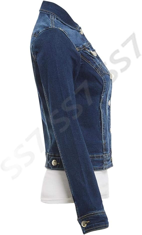 indigo denim jacket womens