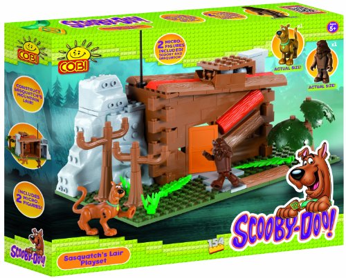 5Star-TD Scooby DOO /23230/ SASQUATCH'S LAIR PLAYSET 154 Building Bricks by COBI