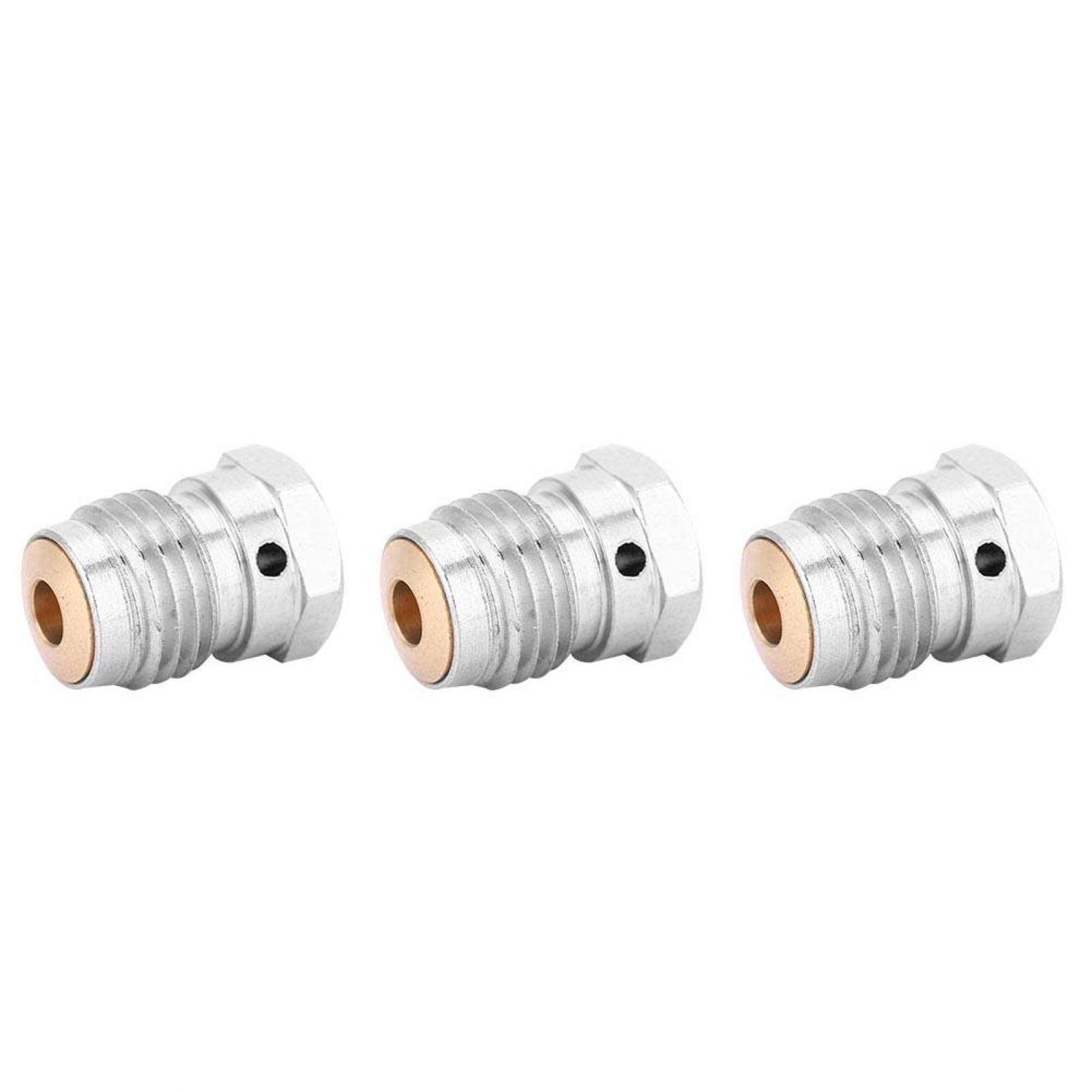 BORDSTRACT 3PCS Berstscheiben,1.8K 3K 5K 7K 3/8 24UNF Vereinheitlicht Kupferregler Burst Disks für Paintball Tank Regler, Tankregler oder Ventile(5K)