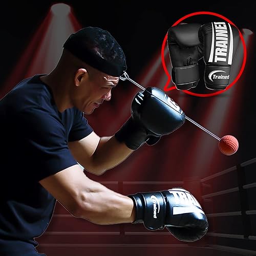 Miniatura 6 de Guantes de boxeo para hombres y mujeres, kickboxing, guantes de boxeo, equipo de entrenamiento de MMA y equipo de combate, guantes de bolsa pesada
