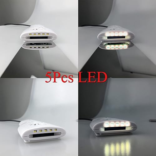 Miniatura 4 de XUX Espejos antivaho automáticos dentales para fotografía oral Reflector de vidrio Desempañamiento Espejos ortodónticos para oral ooclusal lingual