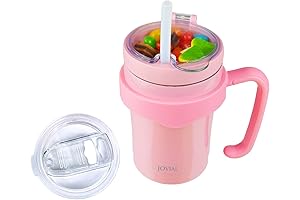 JOVIAL All In One Stadium Tumbler with Snack Bowl