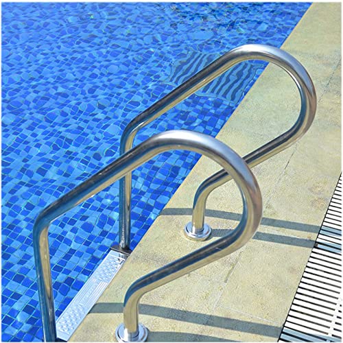 Escalera para piscina con 2 peldaños antideslizantes miniatura 2