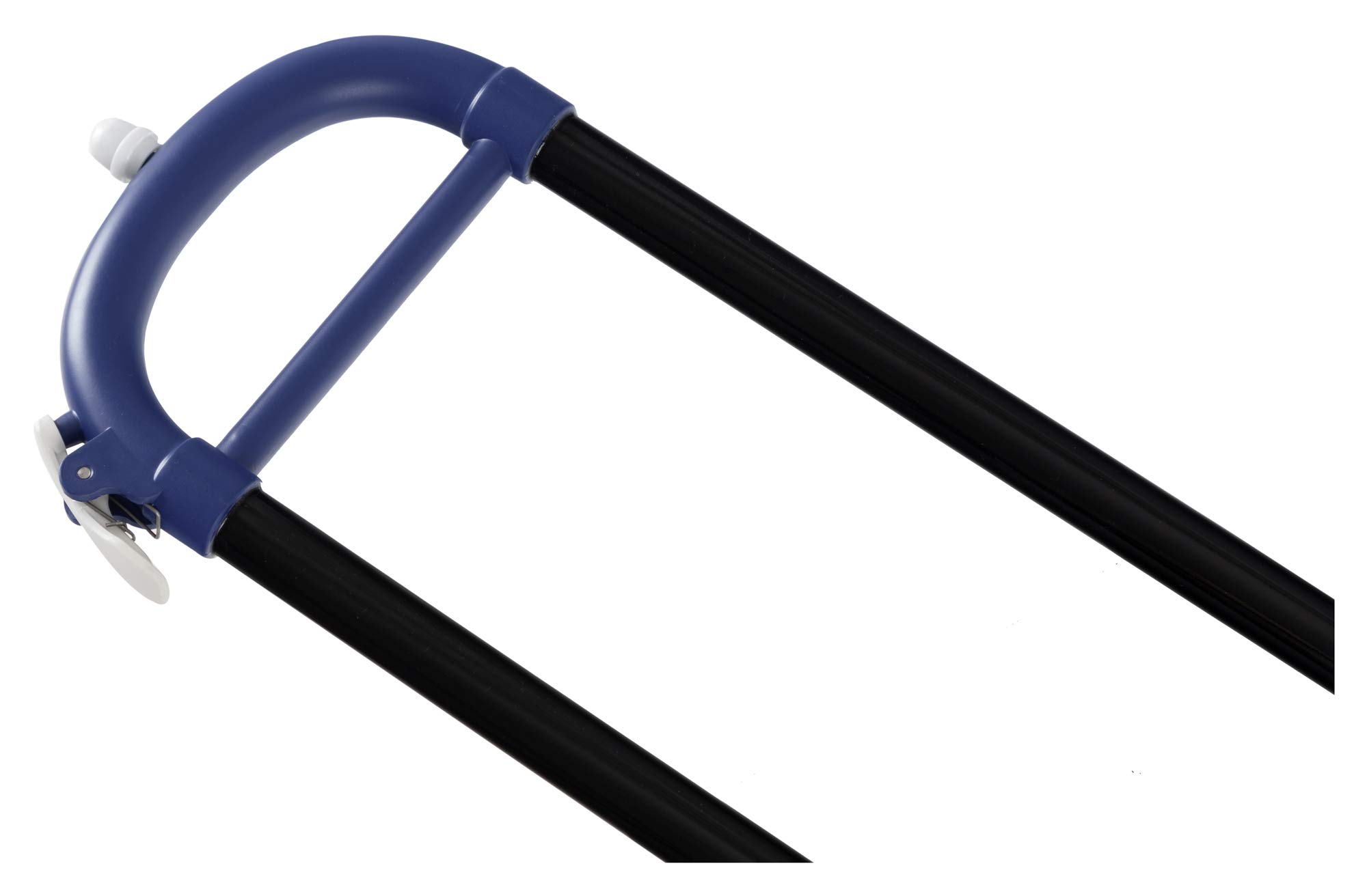 Classic Cantabile MardiBrass ABS Kunststoff Quart-Posaune - Bb/F-Stimmung - Fiberglas-Zug - 850g leicht - Bohrung: 13,9 mm - inkl. Mundstück und Gigbag - matt-blau