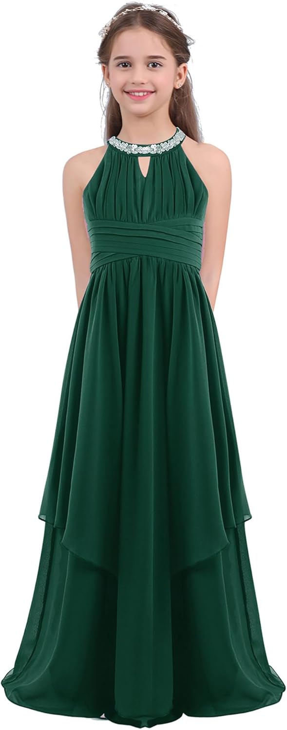 Abito Cerimonia Bambina Principessa - Vestito Elegante Per Feste E Lauree - Foto 8