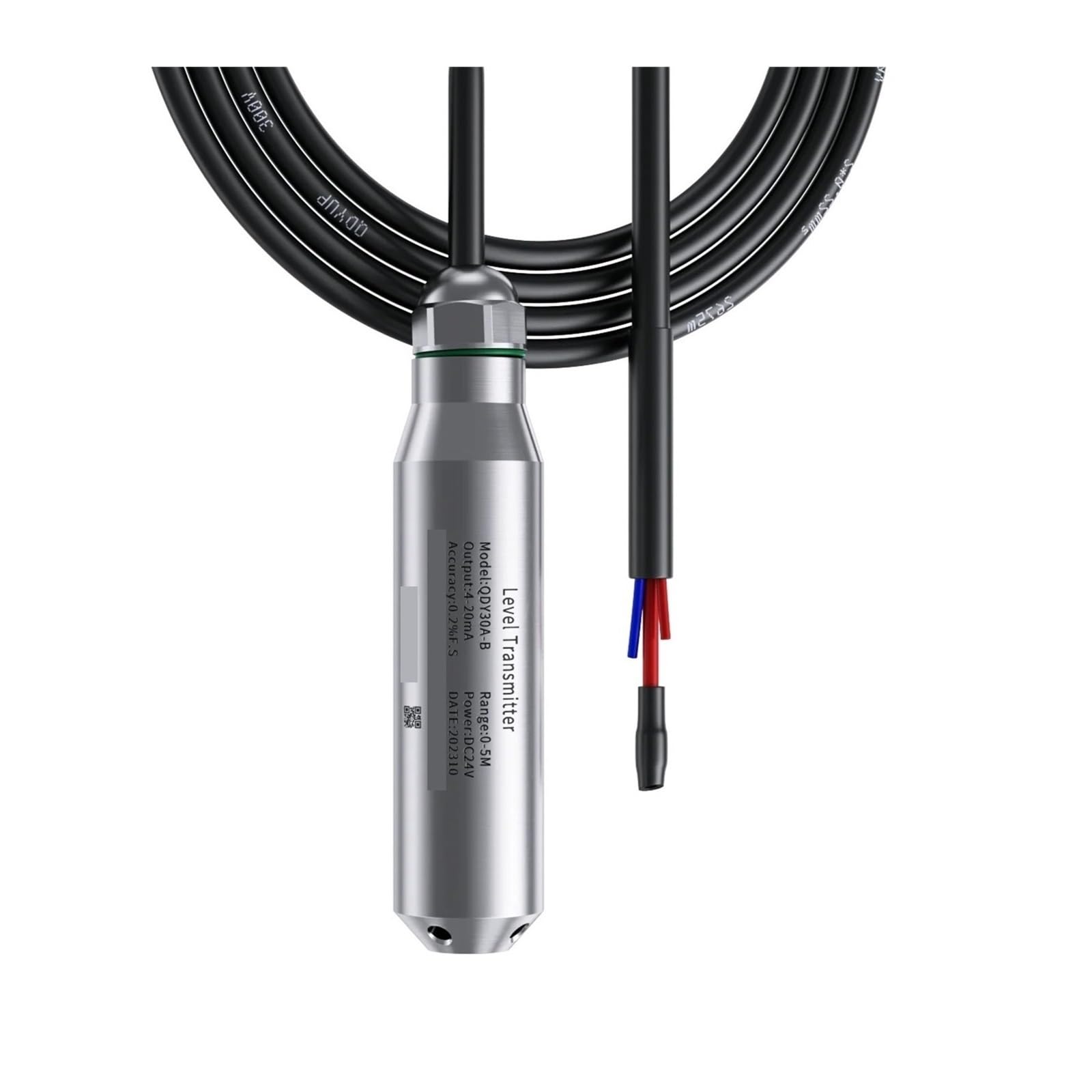 Capteur de niveau de sortie 485 Transducteur d'eau(5M Range 5M Cable)