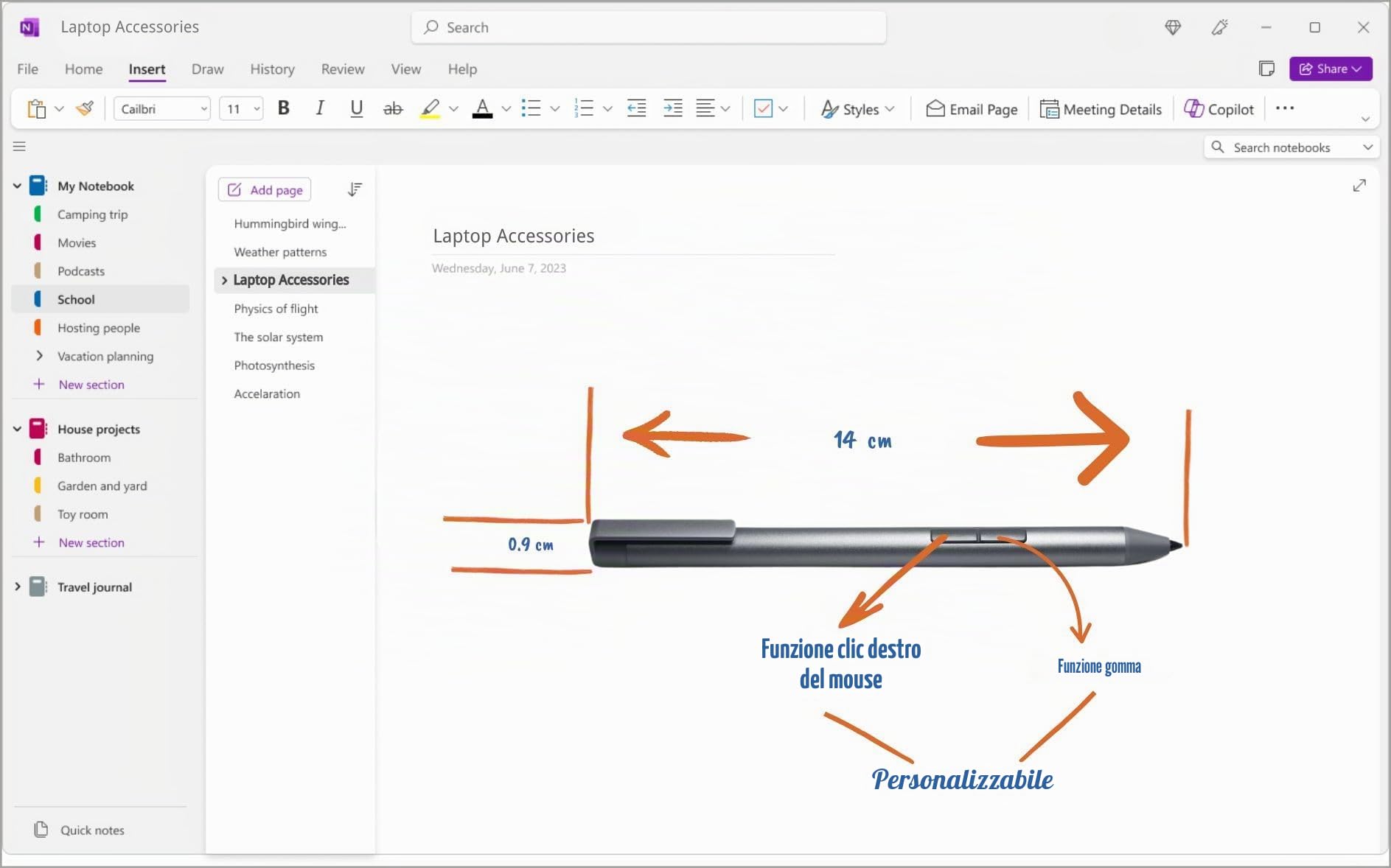 LAZARITE Pennino attivo, per Microsoft Surface, Lenovo Flex 5/14, Yoga 7i/9i, Hp Envy x360/Pavilion x360/Spectre x360, 4096, sensibilità alla pressione, Palm Rejection, supporto inclinabile