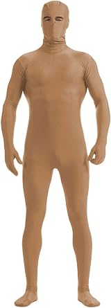 Ensnovo Mens Spandex Zentai Bodysuit with Eyes Open Unitard