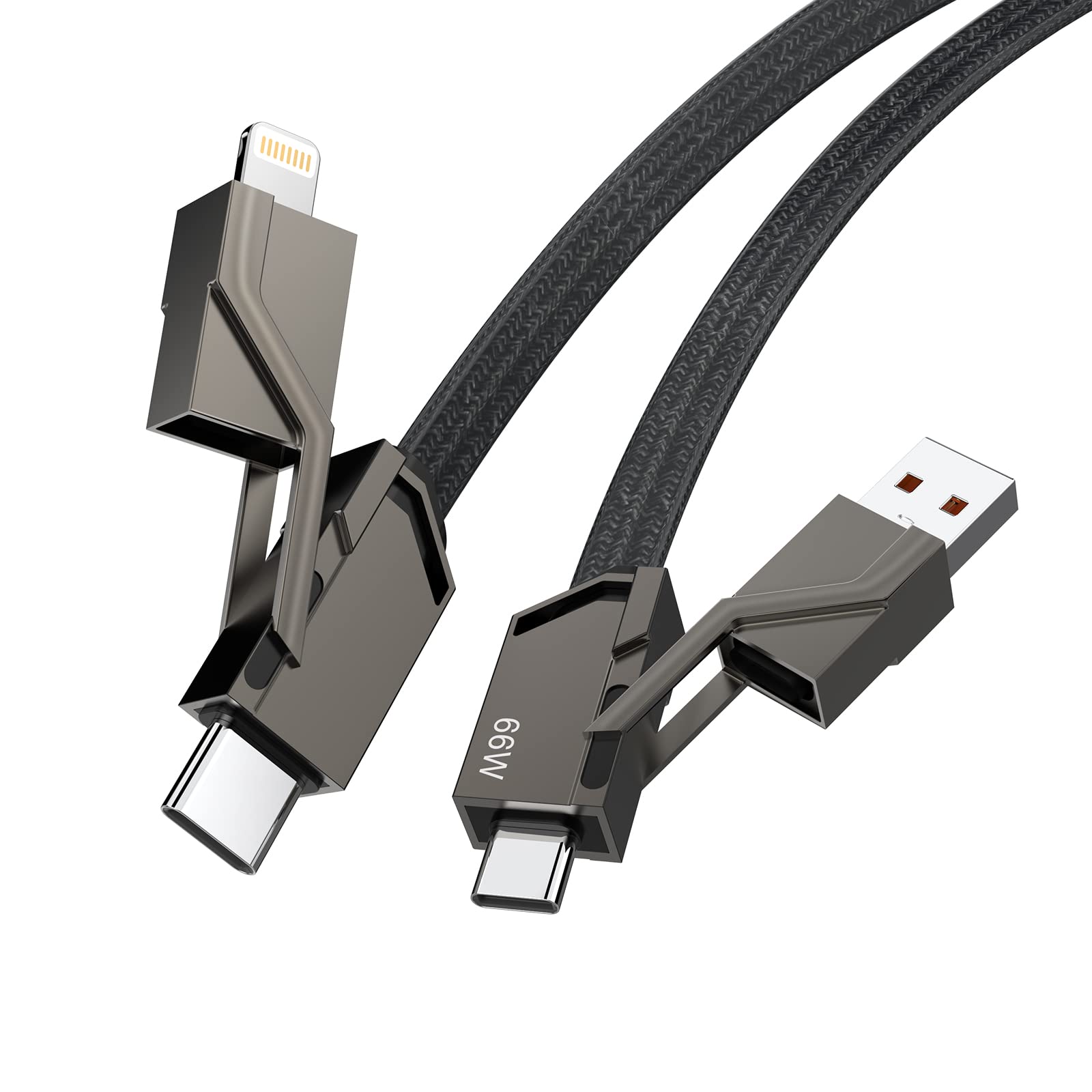 MTAKYA66W Multi 4-in-1 USB Universal Phone Fast Charging Cable