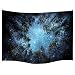Celestial Galaxy Night Sky Full of Stars Wall Tapestry Sublime Forest Nature View Hanging Artistic Home Décor (90" 60")