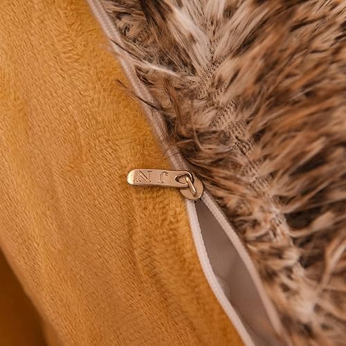 Miniatura 7 de Mengersi Juego de Funda de Edredón con Estampado de Leopardo Peludo y Esponjoso, Funda de Edredón de Terciopelo con Estampado de Guepardo, Funda de