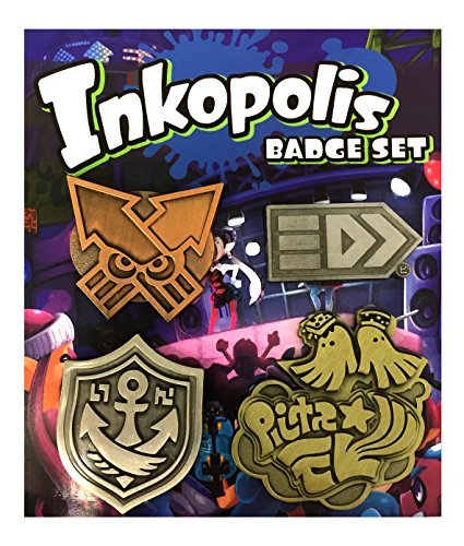 Inkopolis Badge set Deluxe Metal Pins