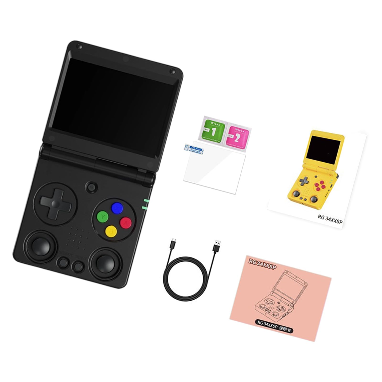 Amazon.co.jp: ヴィンテージ Fliptops 携帯ゲーム機 64 ギガバイト 