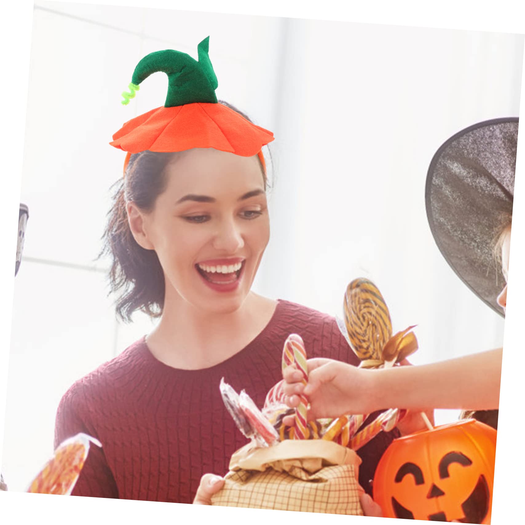 Abaodam 15piezas Diadema De Calabaza Para Accesorios De Halloween Coloridos Para Fiestas Cosplay y Fotografía Diseño Divertido y Moderno