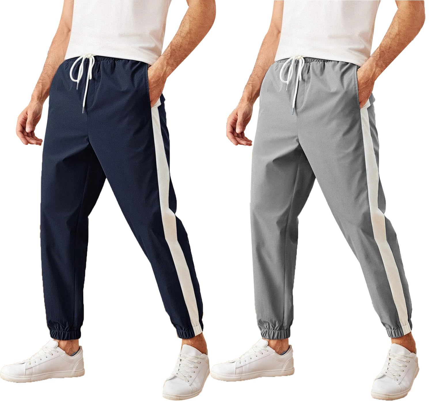 lymio Track Pant for Men || Stripe pattan Track Pant || Elastic Jogger Pant (Packs Also Available) (TP-01-04)-picture-33