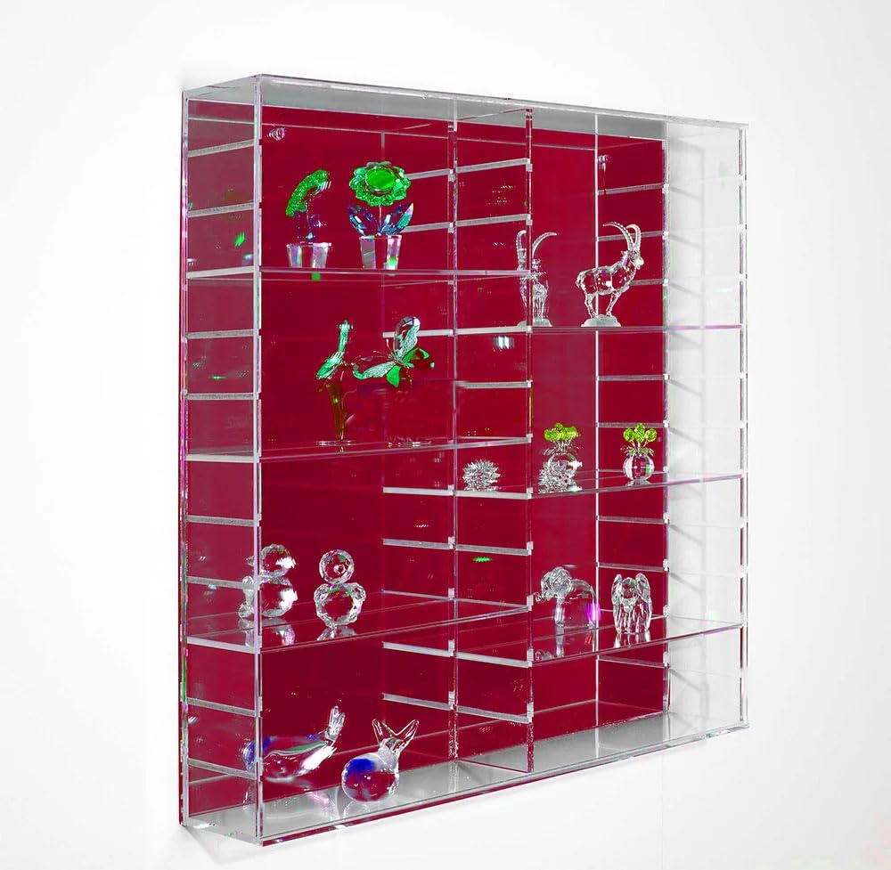 Plateau de rangement SAFE Velours-Tafel karminrot pour collectionneur de pièces de monnaie